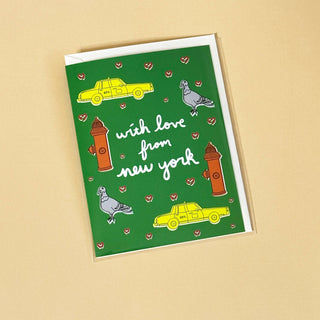 New York City Silhouettes Greeting Card 