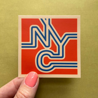 NYC New York City Sticker