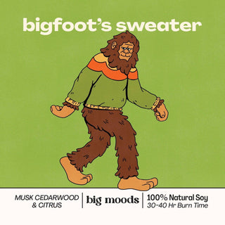 Bigfoot's Sweater Soy Candle