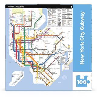 New York City Subway Mini - 100 Piece Mini Puzzle