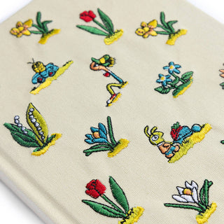 Lowly Floral Embroidered Journal