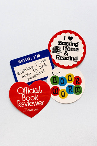 Booked and Busy Jumbo Sticker Set