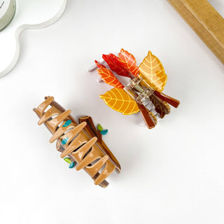 Autumn Critters Hair Clips
