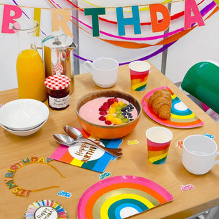 Rainbow Paper Cups