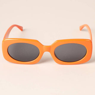 Bold Colored Rectangular Sunglasses