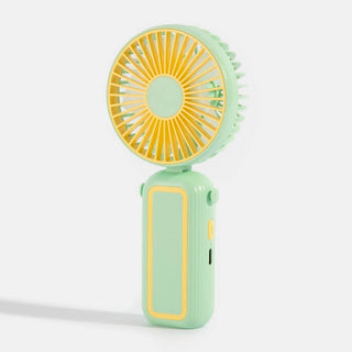 Round Handheld Rechargeable Fan