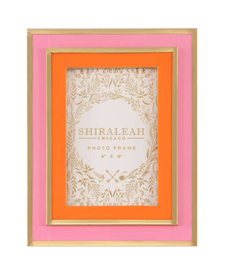 Layered Pink Photo Frame