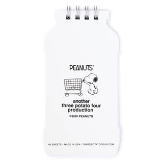 Snoopy Bread Mini Notebook