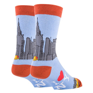 I Love NY | Men's Funny Cotton Crew Socks