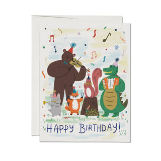 Animals Ensemble Birthday Greeting Card