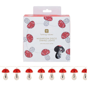 Mushroom LED Disco String Lights