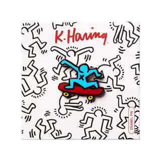 Keith Haring Skateboarder Enamel Pin