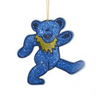 Grateful Dead Bedazzled Bears Ornaments