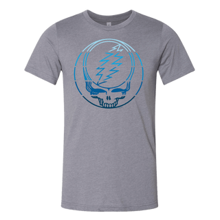 Grateful Dead Blue Stripes Stealie Unisex T