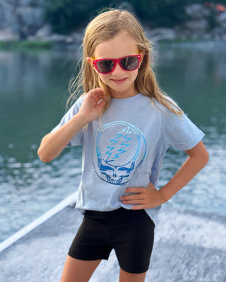 Grateful Dead Blue Stripes Stealie Toddler T