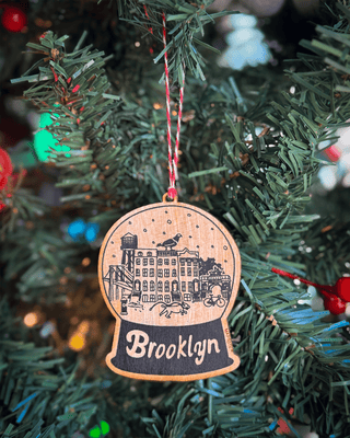 Brooklyn Wood Ornament
