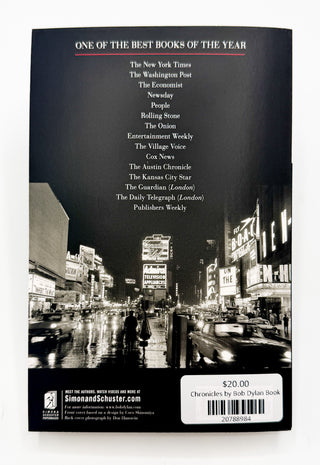 Chronicles by Bob Dylan Book