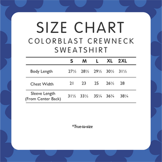 Sloth Colorblast Crewneck Sweatshirt