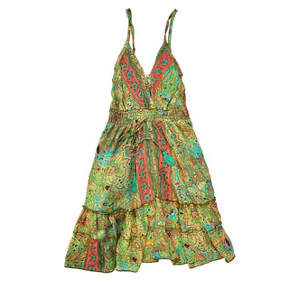 Women's Boho Short Strappy Dress