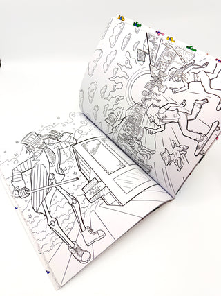 The Official Coloring Book of Grateful Dead