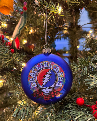 Grateful Dead Disc Ornament Glass