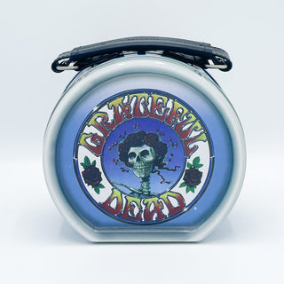 Vintage 2000 Grateful Dead Bertha Rock 'N Roll Drum Tin Case Lunch Box Vandor GDP