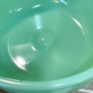 Vintage 1930s Jadeite Glass Mixing Bowl