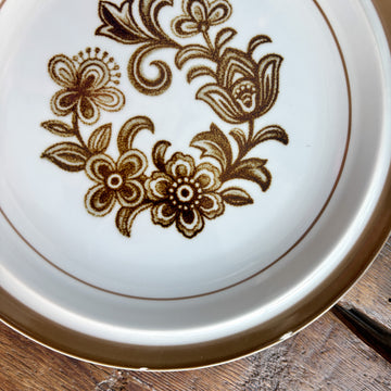 vintage 1970s stoneware dishes