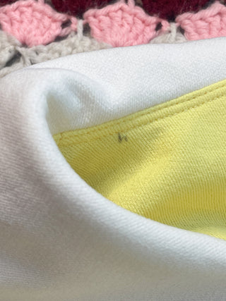 Vintage 1970s Yellow Mod Peter Pan Collar Dress