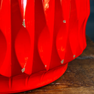 Vintage Mid-Century Jeanette Glass Company Slick and Sassy Punch Bowl Set