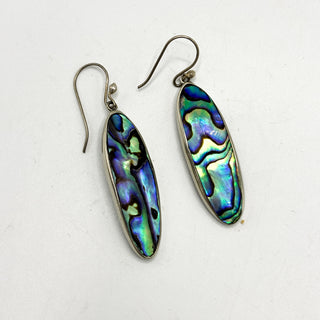 Sterling Silver Paua Shell Earring