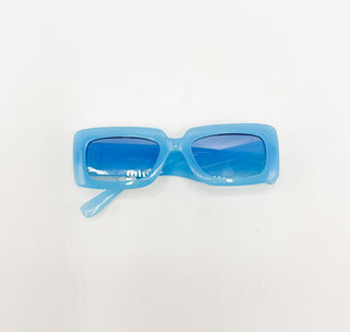 Kid's Pastel Rectangular Fashion Sunglasses
