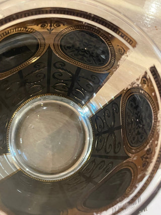 Vintage MCM 1960s Libbey “Rock of Gibraltar” Rocks Glasses