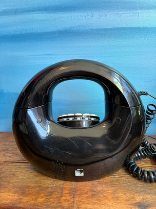 Vintage Policoncept Donut Handbag Push Dial Telephone