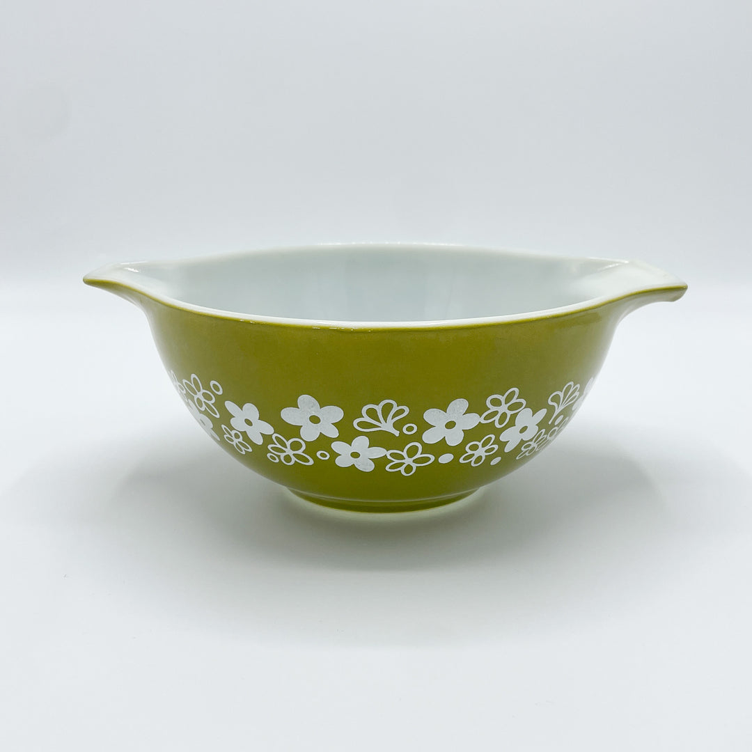 Vintage Flowers Spring Blossom Cinderella Bowl Pyrex 443