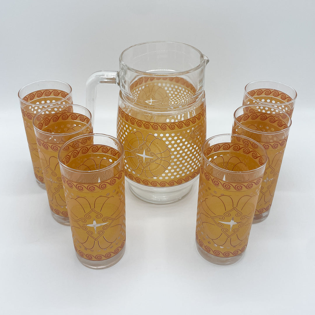 1970's butterfly wheat Libbey drinking glasses. : r/vintage