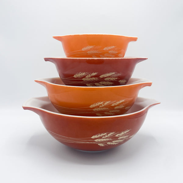 Vintage 2024 Pyrex Autumn Harvest Bowls