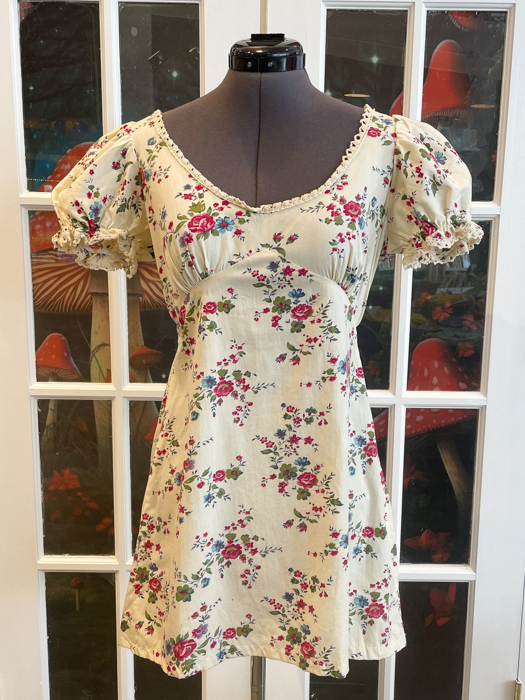 Vintage 2000s Y2K Mini Floral Dress – Little Hippie