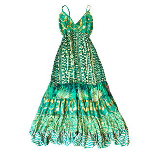 Women's Boho Long Strappy Dress