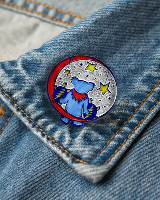 Grateful Dead Grateful Moon Pin
