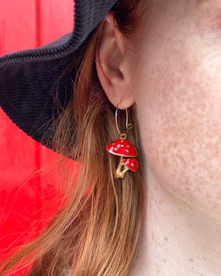 Mushroom Earrings