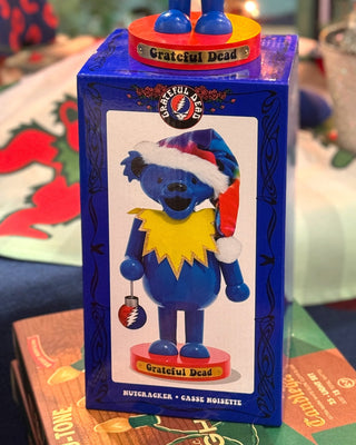 Wooden Grateful Dead Bear Nutcracker