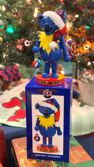 Wooden Grateful Dead Bear Nutcracker