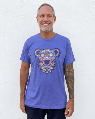 Grateful Dead Paisley Bear Face Unisex T
