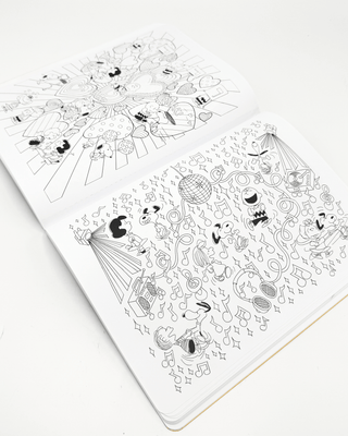 Peanuts for Inspiration & Relaxation by Charles M. Schulz Coloring Book
