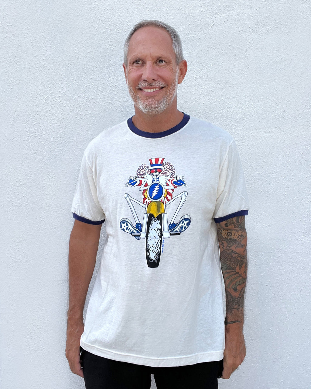 Grateful Dead Psycle Sam Ringer T – Little Hippie