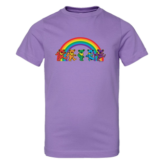 Grateful Dead Rainbow Bears Youth T Shirt