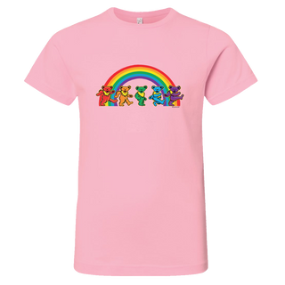 Grateful Dead Rainbow Bears Youth T Shirt
