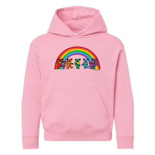Grateful Dead Rainbow Bears Youth Hoodie - PREORDER ships late OCTOBER