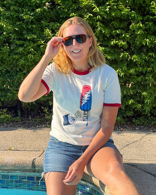 Grateful Dead Rocket Pop Men's Ringer T